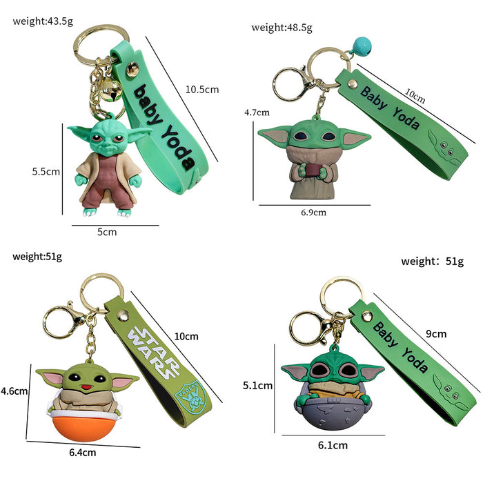 Wholesale   Cute Cartoon Doll Keychains