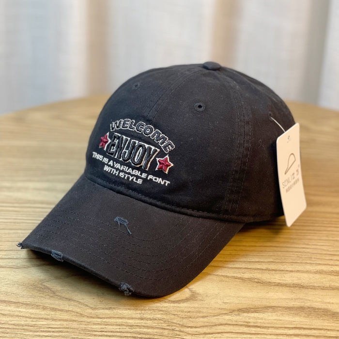 Wholesale three-dimensional embroidered letters baseball cap children's sunshade cap small face