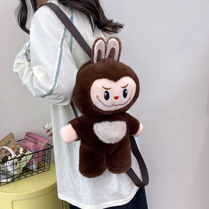 Wholesale Plush toy bag, cartoon doll backpack, student backpack