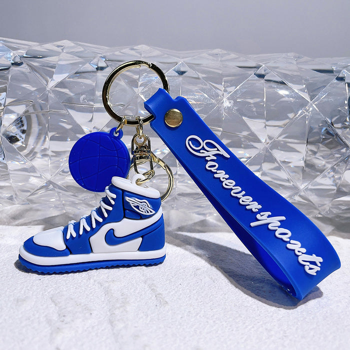 Wholesale Cartoon Creative Three-dimensional Silicone Keychain JDC-KC-Qiwei038