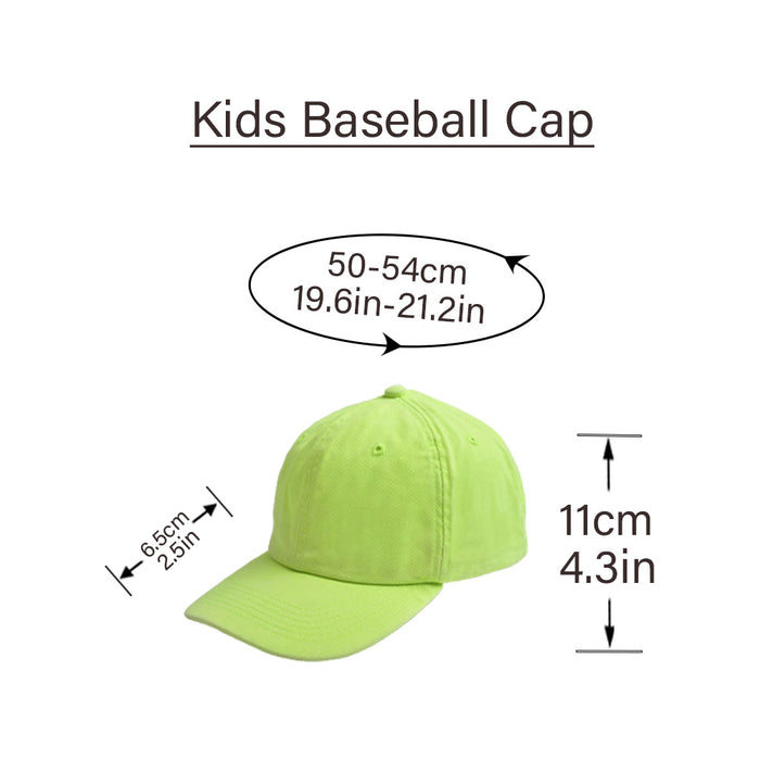 Wholesale Cotton Fluorescent Children's Cartoon Baseball Hat JDC-FH-Wenr028