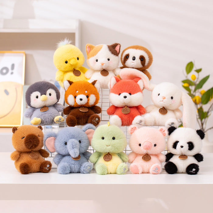 Wholesale Cute pet zoo series plush toy cute little animal doll doll children' s birthday gift
