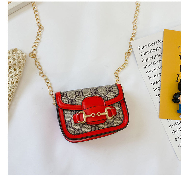 Wholesale Children's Shoulder Bag Fashion Girl's Chain Shoulder Crossbody Bag Coin Purse