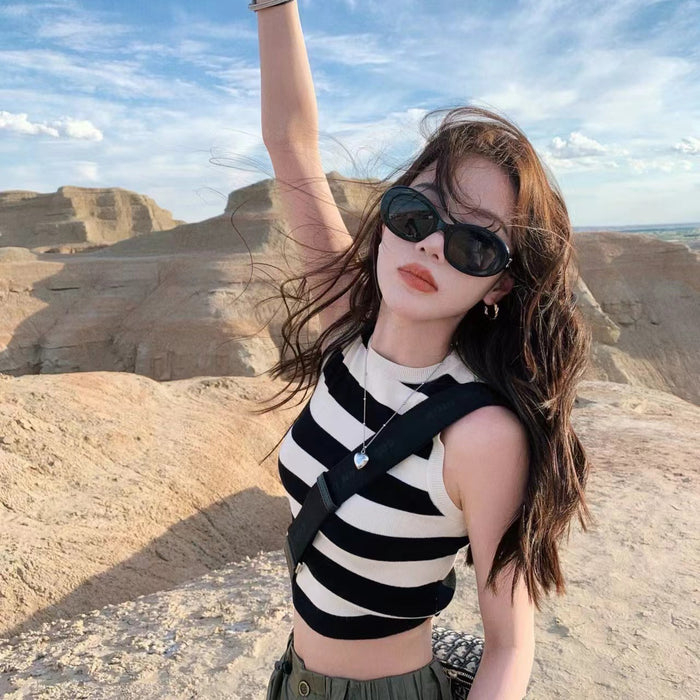 Wholesale Acrylic sunglasses with a high-end feel, popular European and American sunglasses, retro style sunglasses