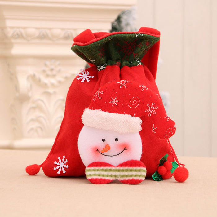 Wholesale Christmas Apple Bag, Handbag, Christmas Eve Gift Bag, Kidsren' s Small Gift Bag, Christmas Apple Bag