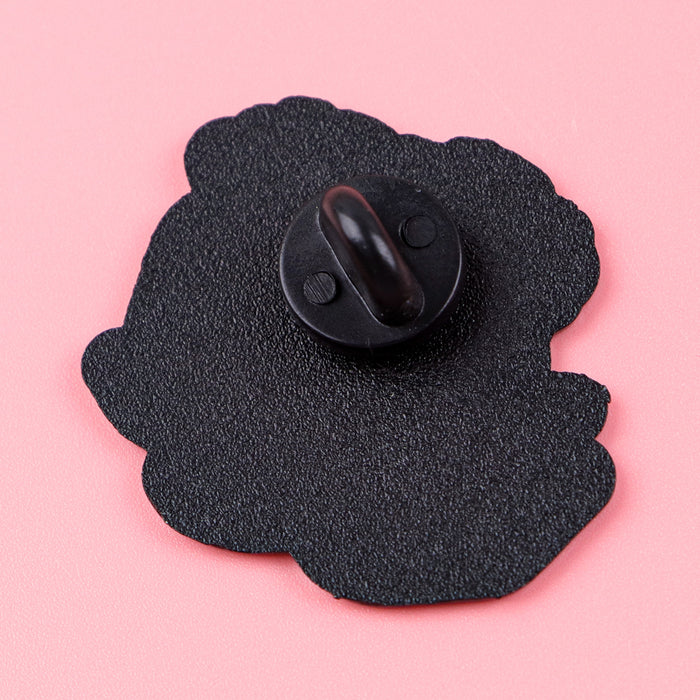 Wholesale Monster Cat English Brooch Badge Clothing Backpack Accessory