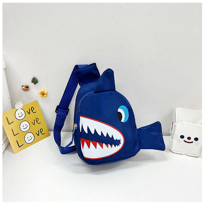 Wholesale Children's bag, personalized chest bag, baby's outdoor travel, stylish crossbody small bag