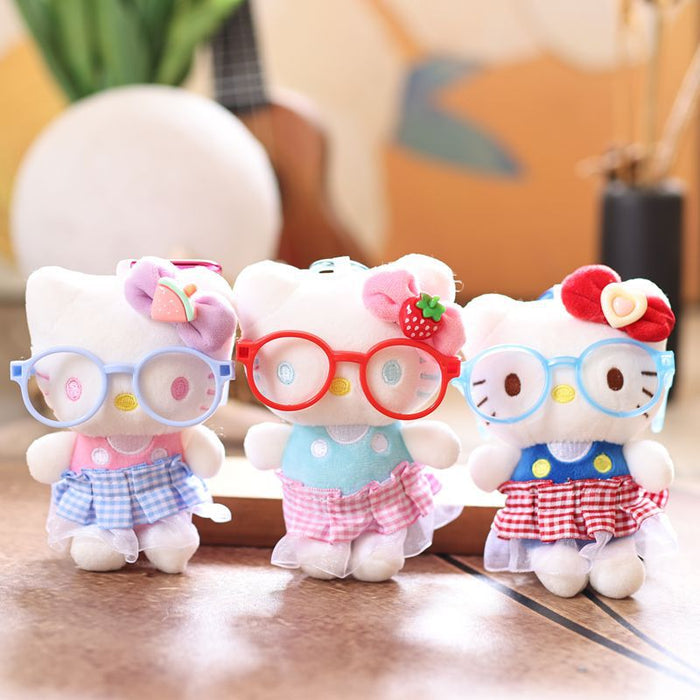 Wholesale Cute plush cartoon character keychain