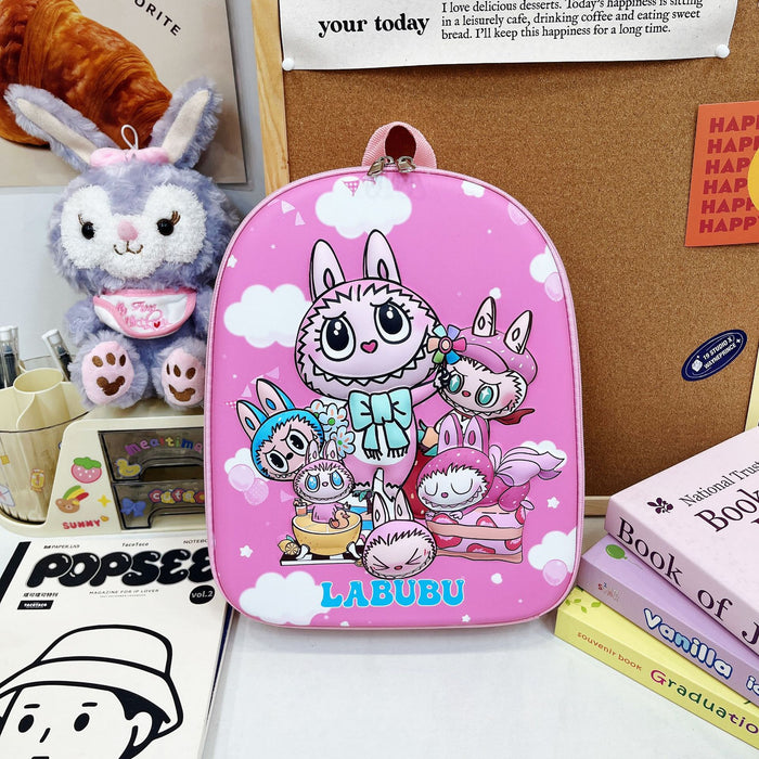 Wholesale Bag Cloth Backpack for Boys and Girls Kindergarten School Bag Baby Cartoon Hard Shell Bag