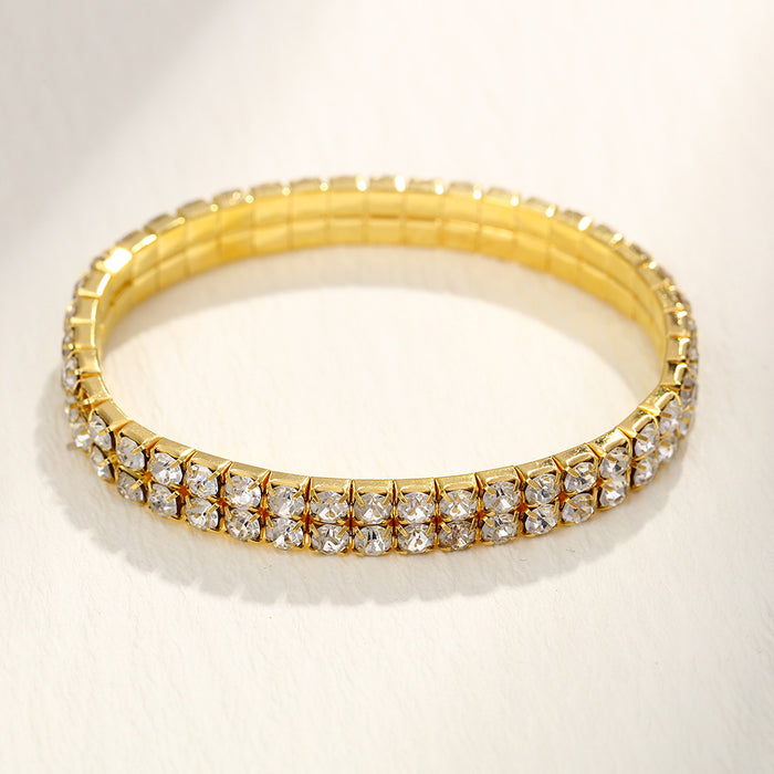Wholesale Diamond Alloy Bracelet JDC-BT-Liyang003