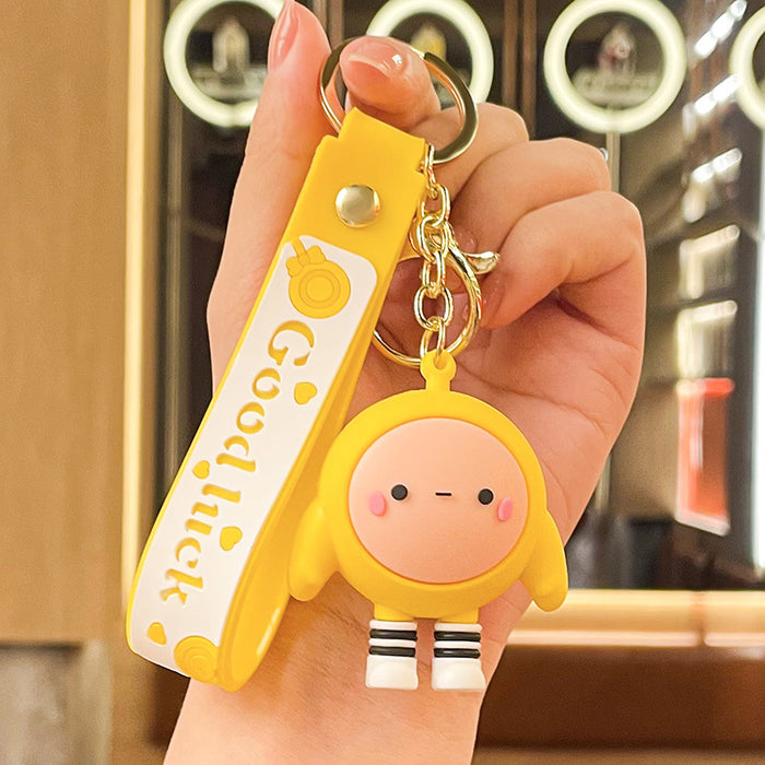 Wholesale PVC Cartoon Doll Keychain JDC-KC-Benxin012