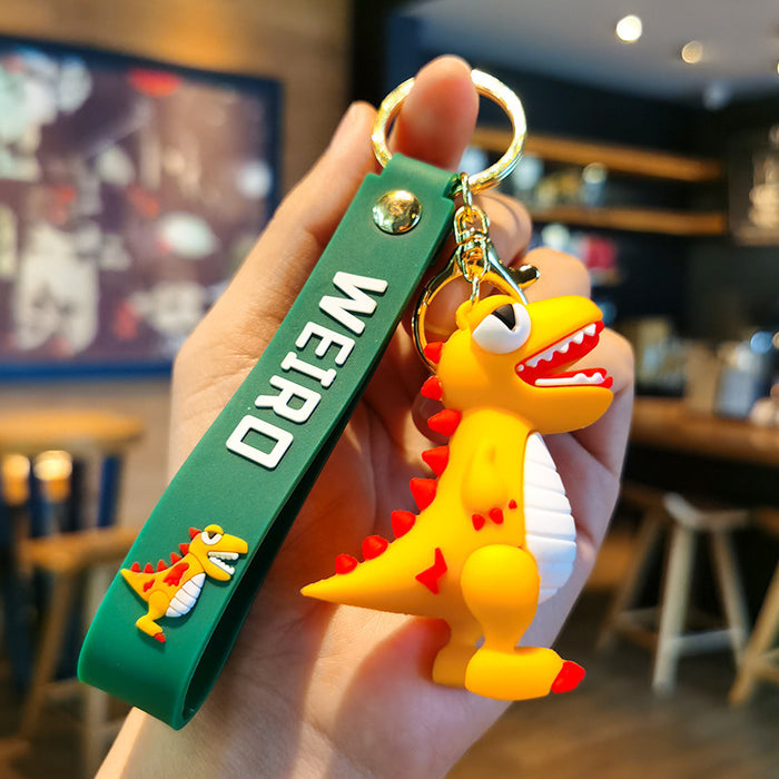 Wholesale Rubber Cartoon Doll Keychain JDC-KC-Tingm177