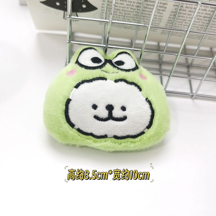 Wholesale Cute Plush Puppy Doll Brooch Dress-up  Plush Squeaky Pendant Bag Decoration