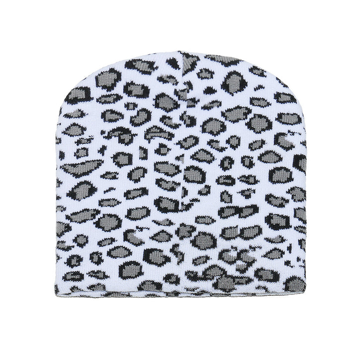 Wholesale Leopard Print Knitted Hat