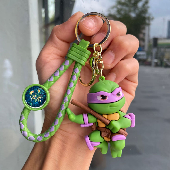 Wholesale Keychain Cartoon Turtle Doll Bag Pendant Car Keychain Pendant Doll Machine Small Gift