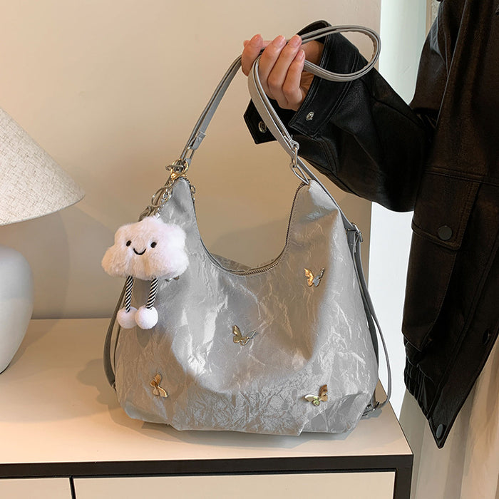 Wholesale Large capacity bag, new niche design, commuting multifunctional backpack, single shoulder, crossbody backpack