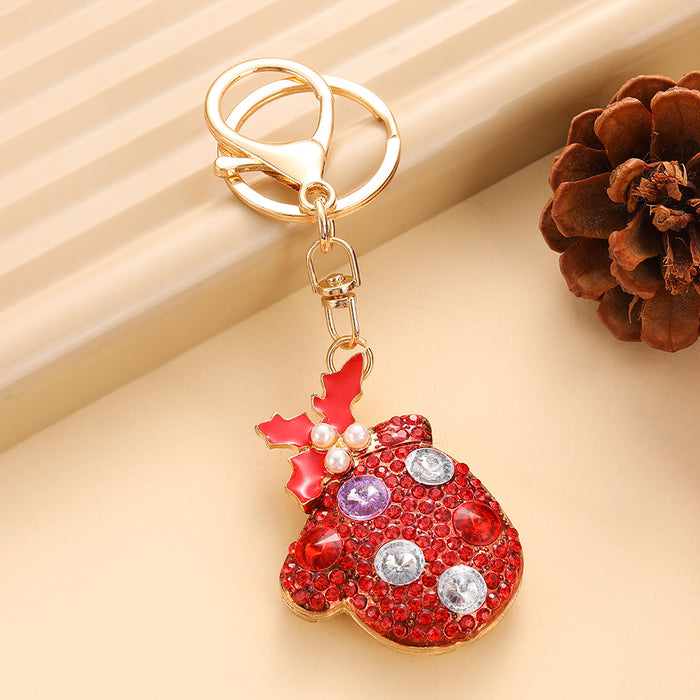Wholesale Christmas Tree Keychain Decorative Accent Keychain Boutique MOQ≥2
