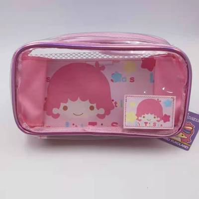 Wholesale Cartoon Cute Transparent PVC Cosmetic Bag JDC-CB-Hual002