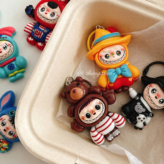 Wholesale Cute Oversized Plush Keychain Pendant Cartoon Backpack Pendant Accessories
