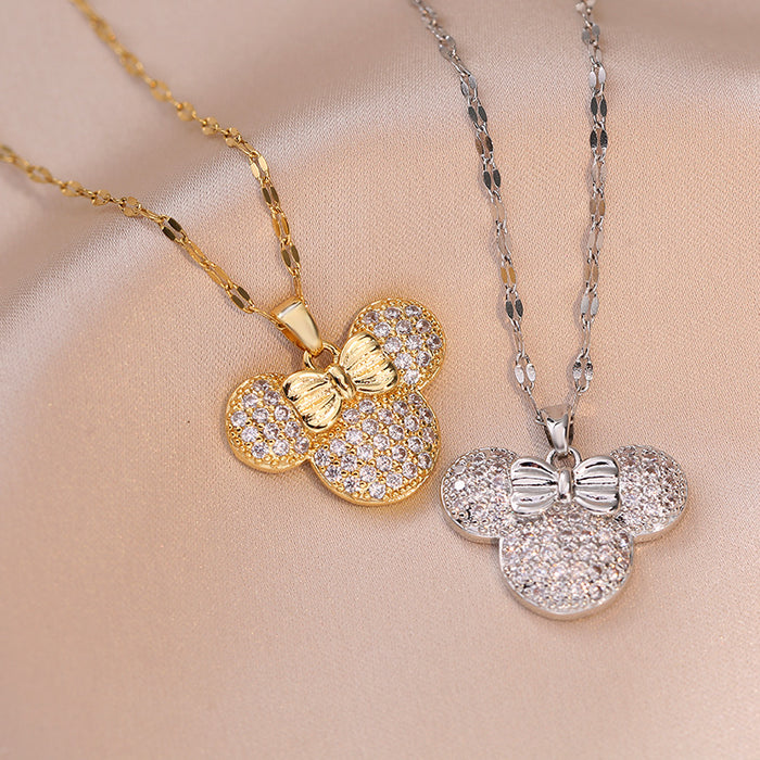Wholesale Necklace full of diamonds temperament pendant, collarbone chain