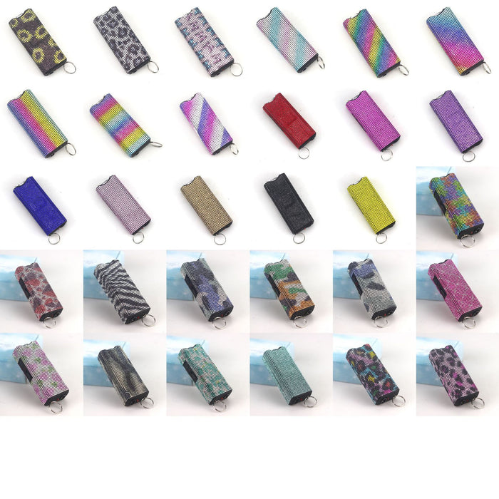 Wholesale Multifunctional Square Diamond Portable Tactical Flashlight Keychain Direct Charging