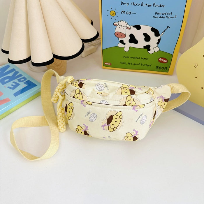 Wholesale children's chest bag  messenger bag boys and girls  travel waist bag kindergarten baby shoulder bag