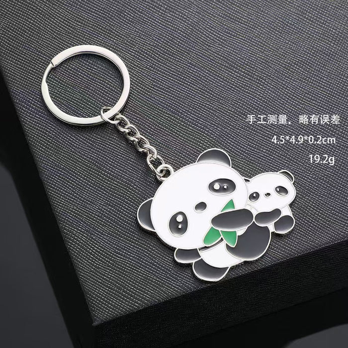 Wholesale Multi functional metal keychain refrigerator sticker small gift travel commemorative pendant