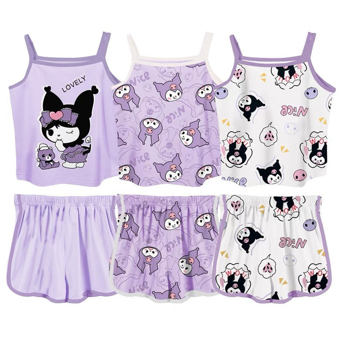 Wholesale Cartoon Cute Vest Suspenders Children's Pajamas JDC-PJ-XiaoHZ005