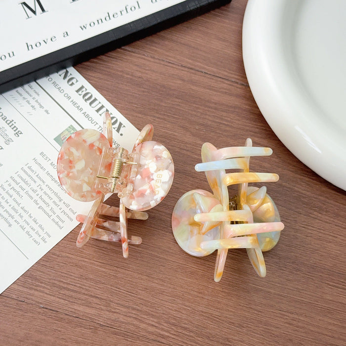 Wholesale Elegant Rose Acetic Acid Hair Clip