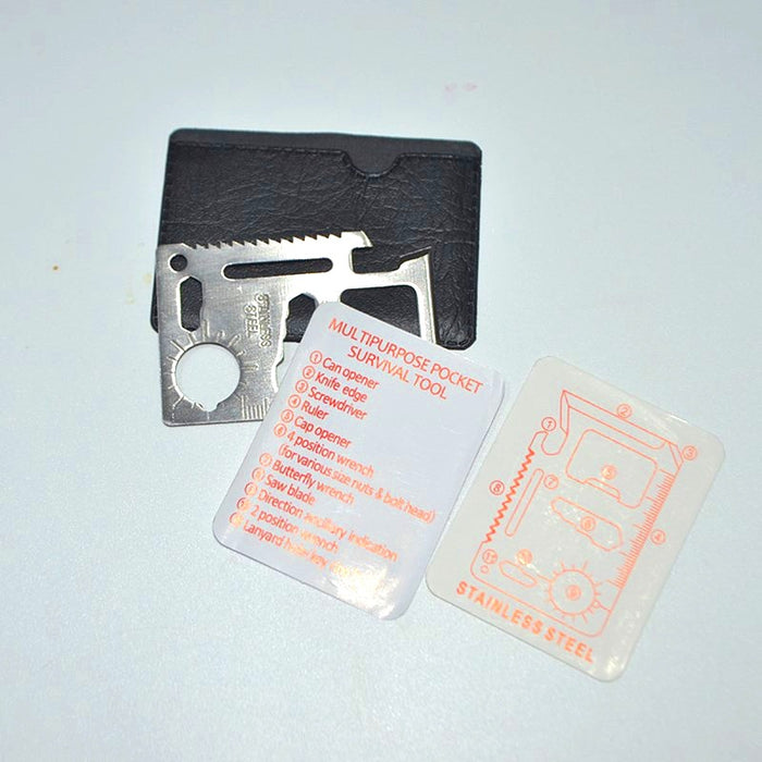 Wholesale Aluminum Alloy Universal Knife Card Keychain JDC-KC-KB026