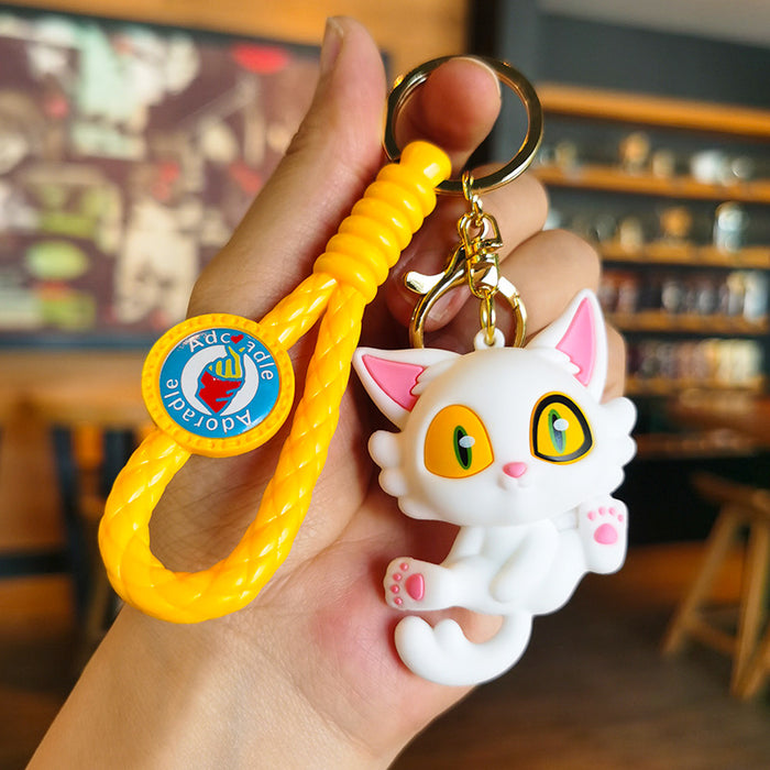 Wholesale Rubber Cartoon Three-dimensional Keychain JDC-KC-Tingm050