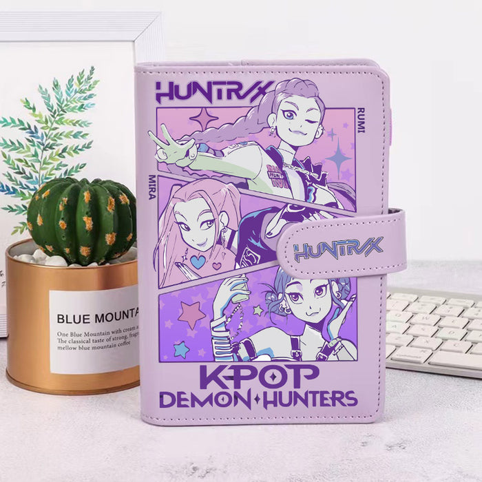 Wholesale Kpop Portable Detachable Loose-Leaf Notebook