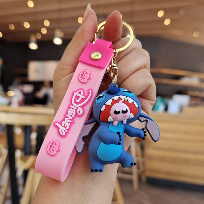 Wholesale Cartoon Silicone Doll Keychain JDC-KC-ZhuoRan035