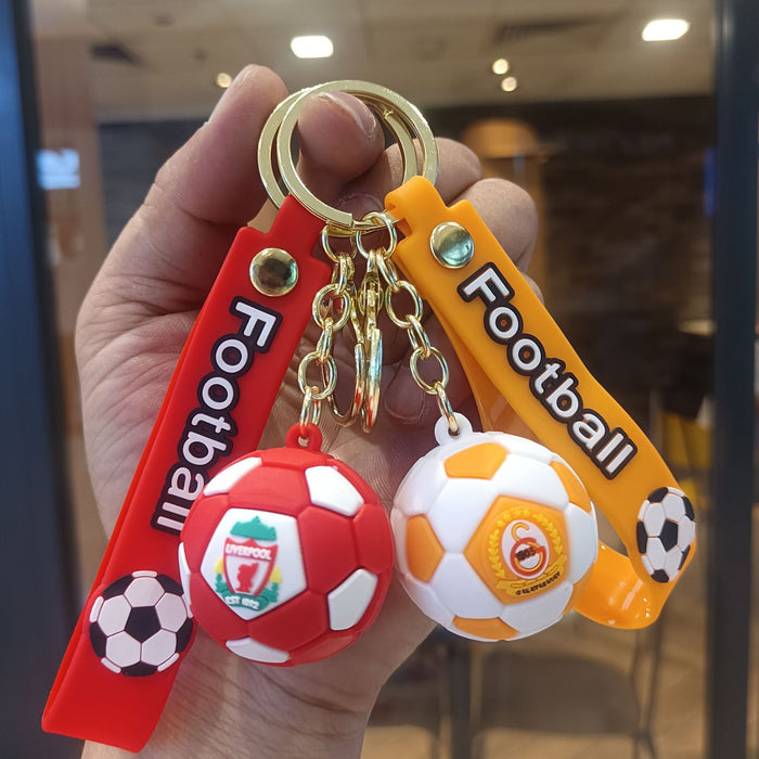 Wholesale Cartoon Soccer Keychain