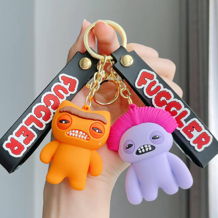 Wholesale Cute Tooth Monster Keychains