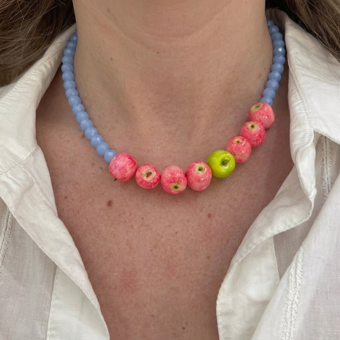 Wholesale Vintage Fruit Beaded Necklace Fashion Jewelry Accessory Gift