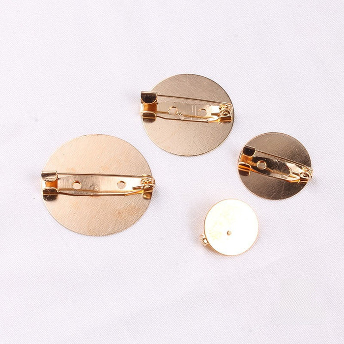 Wholesale Brooch Accessories Tray Pin Buckle Brooch Accessories Corsage