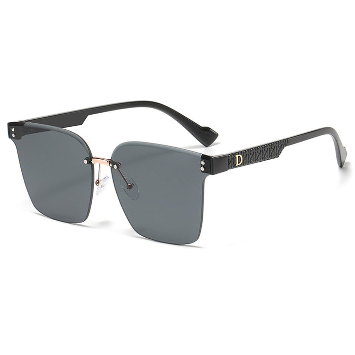 Wholesale Frameless Cut Edge UV Protection Square PC Women's Sunglasses JDC-SG-Bofeng003