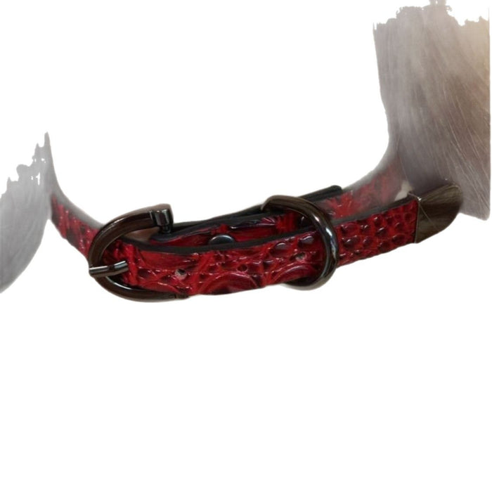 Wholesale Crocodile Belt Buckle Collar Female Niche  Neck Chain