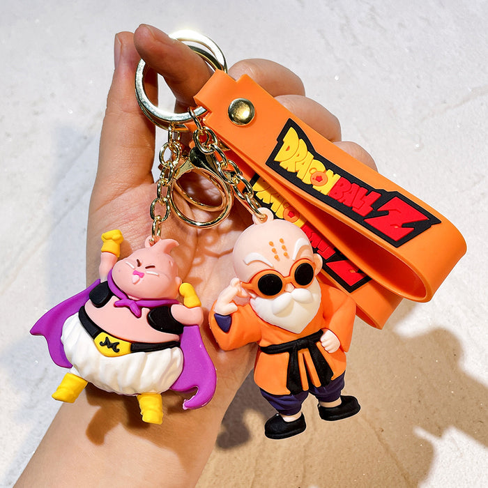 Wholesale Cartoon Silicone Doll Keychain