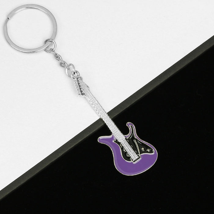 Wholesale Metal Musical Instrument Keychain Bag Pendant JDC-KC-Aohong006