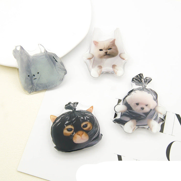 Wholesale Creative Cute Cat and Dog Glue Phone stand