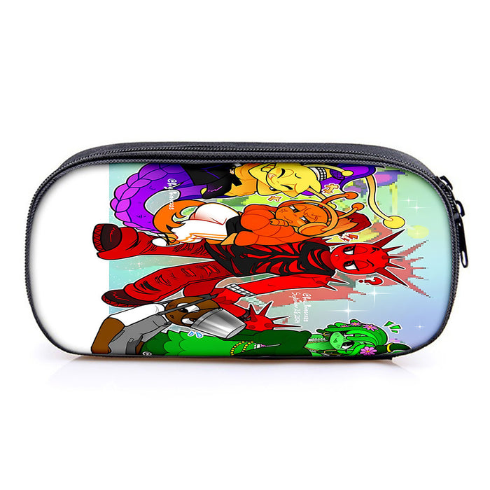 Wholesale Student Pencil Case Large Capacity Stationery Storage Bag Pencil Bag Oxford Material