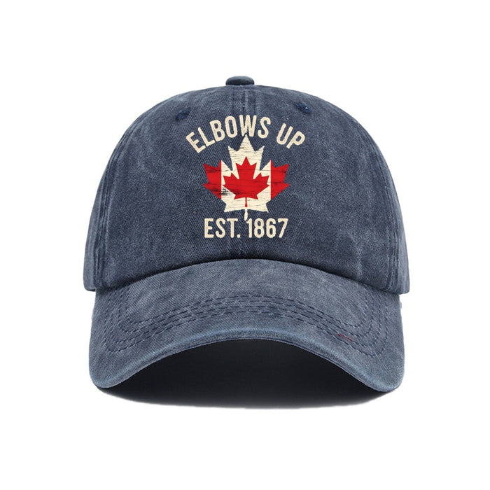 Wholesale Washed cotton printed hat for vintage baseball cap with soft top