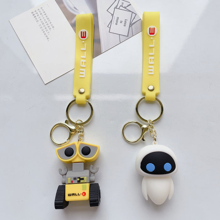 Wholesale Cartoon Doll PVC Keychain JDC-KC-Qiwei007