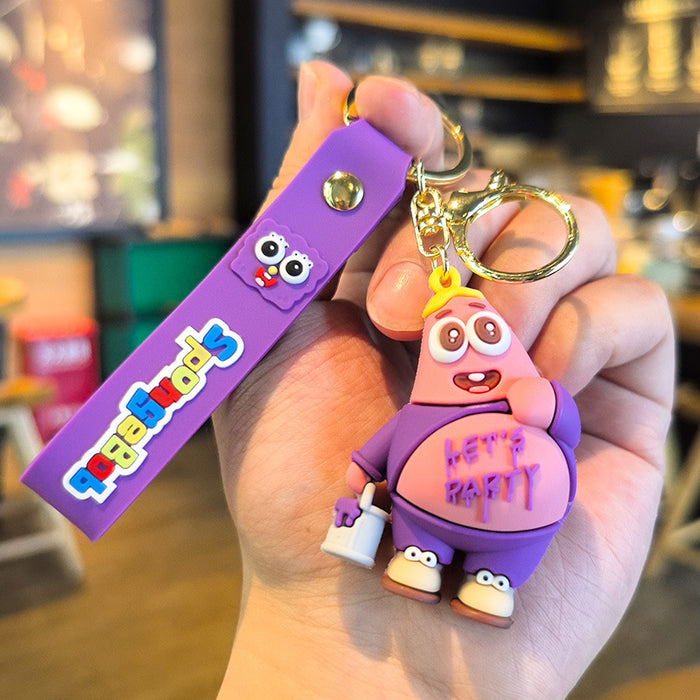 Wholesale Rubber Keychain Car Key Accessory Boutique Resale Gift