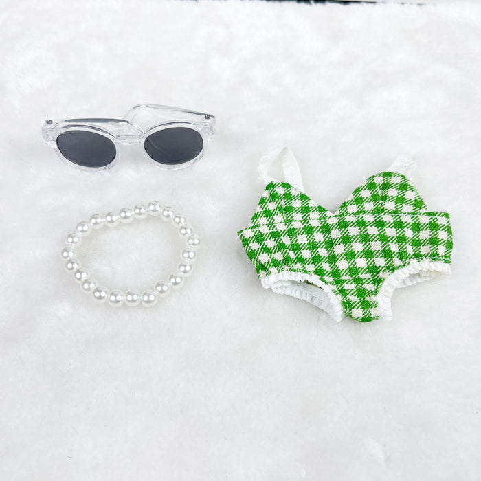 Wholesale Colorful swimsuit set sugar plastic blind box doll replacement clothes