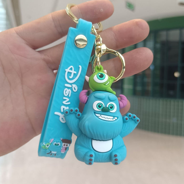 Wholesale Cartoon Silicone Doll Keychain JDC-KC-KuangK036