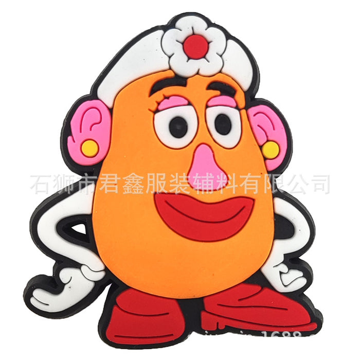 Wholesale 50pcs Cartoon Hole Shoes Accessories  Shoes Charms