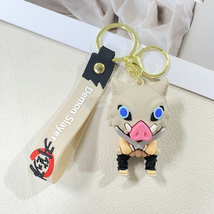 Wholesale Cute Anime Backpack Charm Keychain